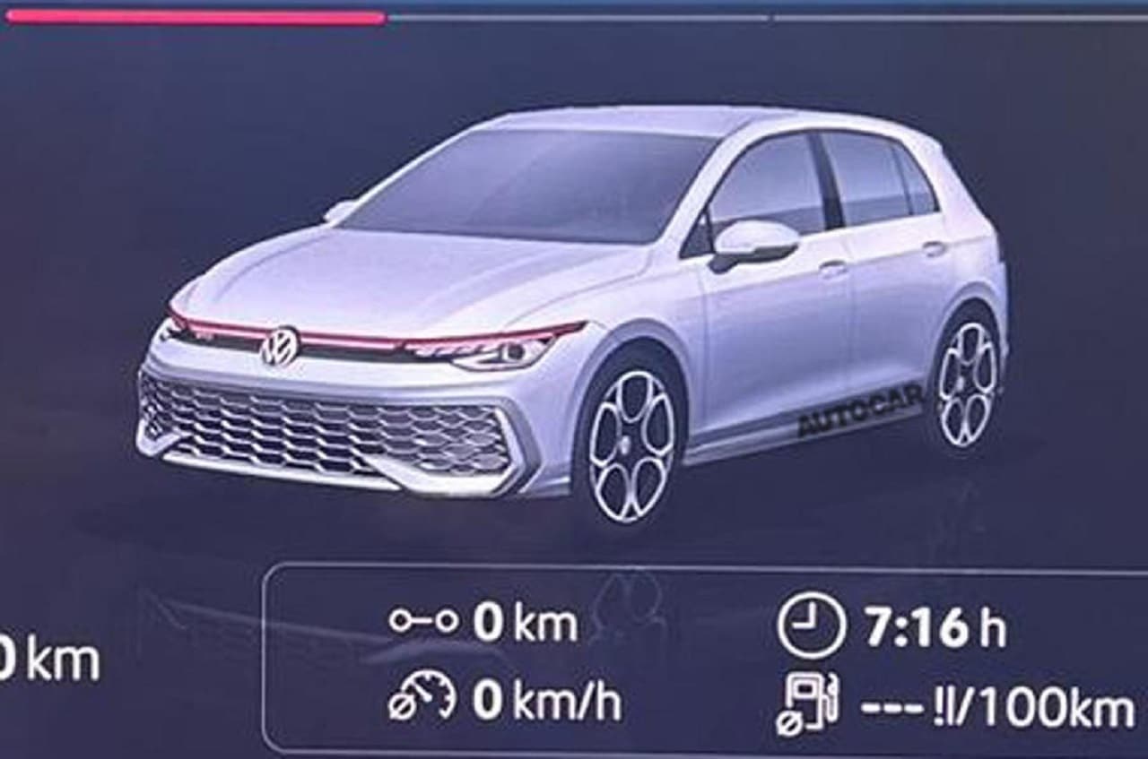 Volkswagen Golf 2024: prima immagine senza veli [FOTO]