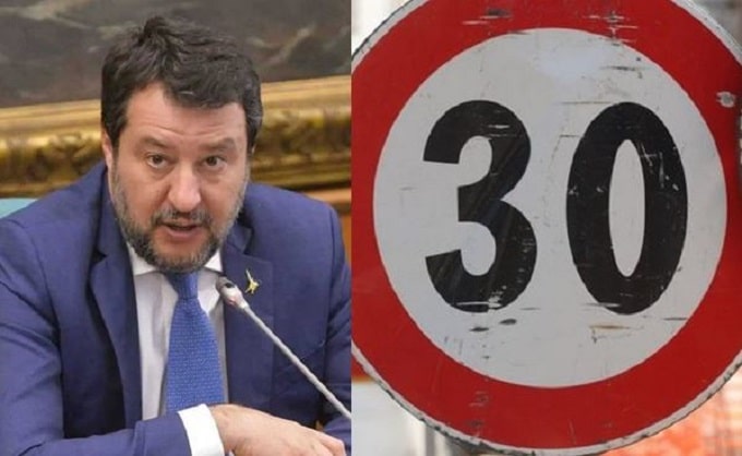 Città a 30 km/h, Salvini: ‘No all’abbassamento del limite in modo generalizzato’