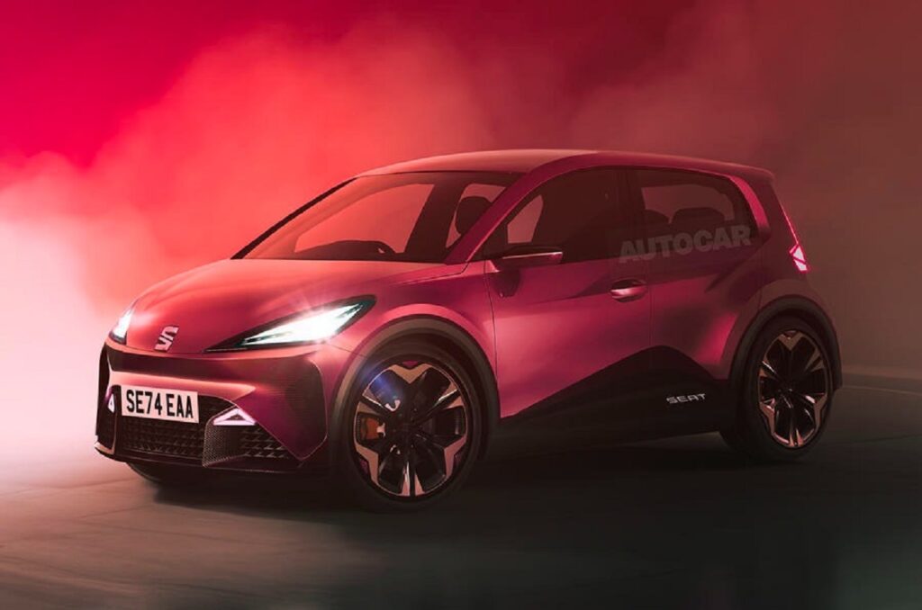 Seat pensa ad una city car elettrica low cost sulla base di Volkswagen ID.1 [RENDER]