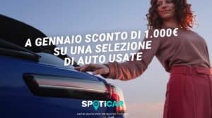 Spoticar Days: anche a gennaio condizioni vantaggiose per l’acquisto di auto usate