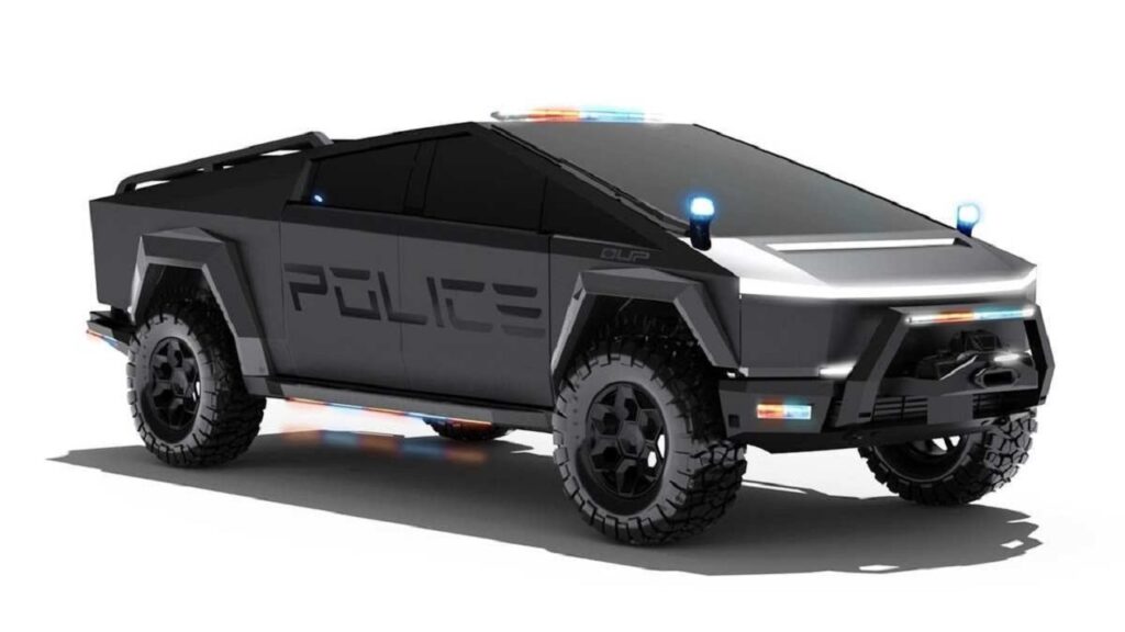 Tesla Cybertruck auto ideale per la polizia americana?