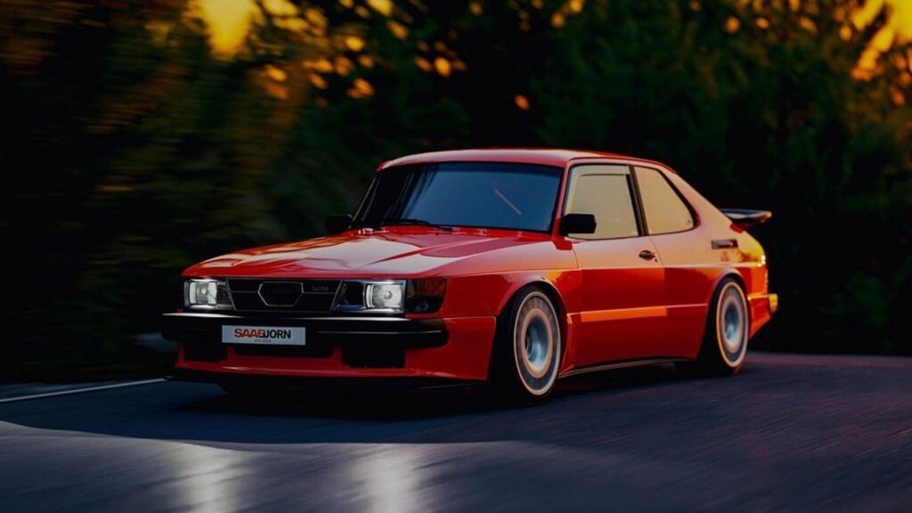 La rinascita della Saab 900 coupé: un restomod ispirato alle Porsche classiche