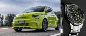 Abarth e Breil insieme per un nuovo orologio ispirato alla Abarth 500e