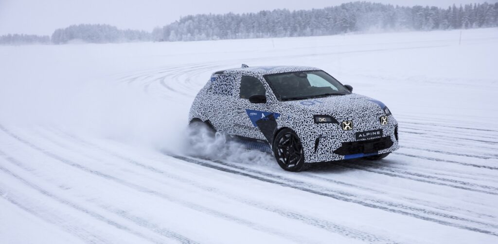 Alpine A290: l’elettrica sfida le gelide temperature al Circolo Polare Artico