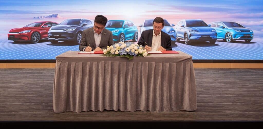 BYD e Arval: siglato accordo per elettrificare le flotte aziendali europee