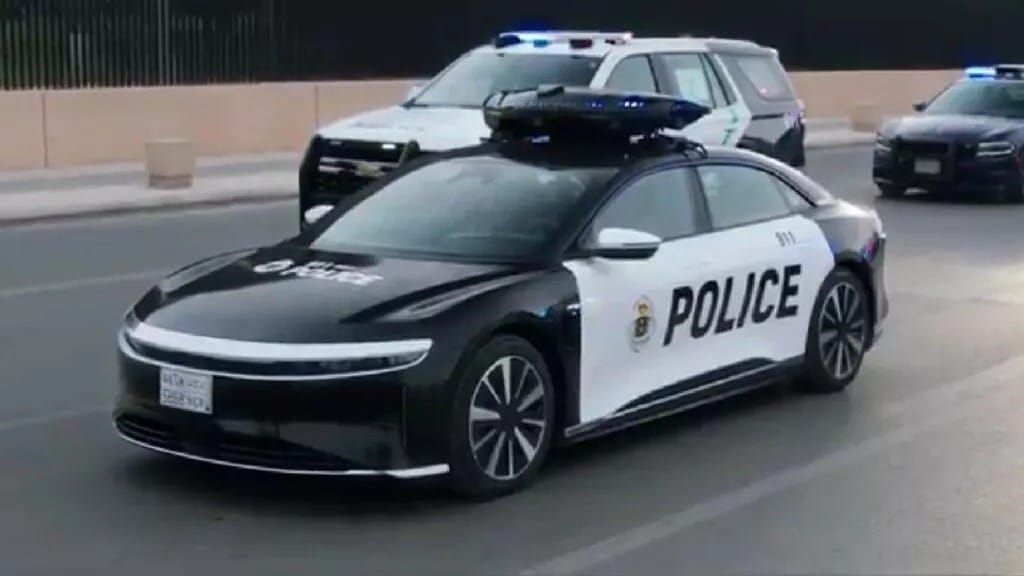 Lucid Air Dream Edition: la nuova auto della polizia dell’Arabia Saudita promette velocità e lusso