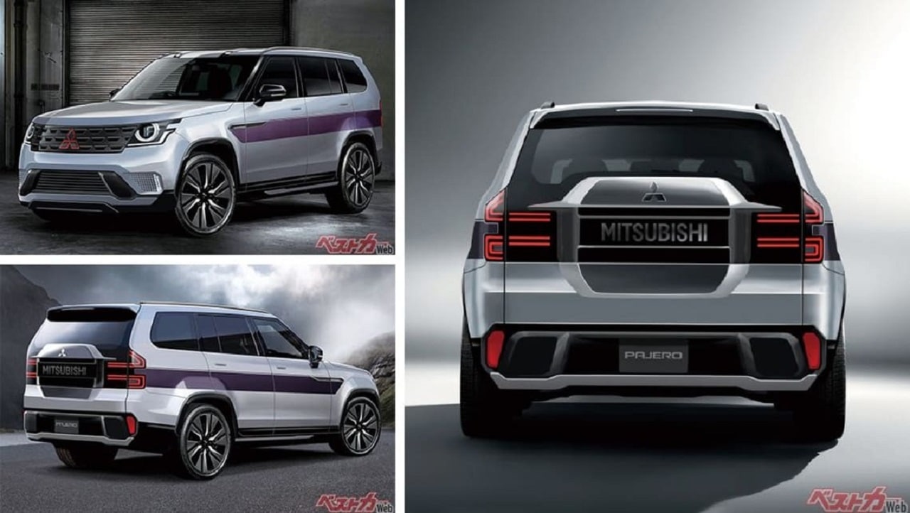 Mitsubishi Pajero potrebbe tornare come SUV di lusso [RENDER]