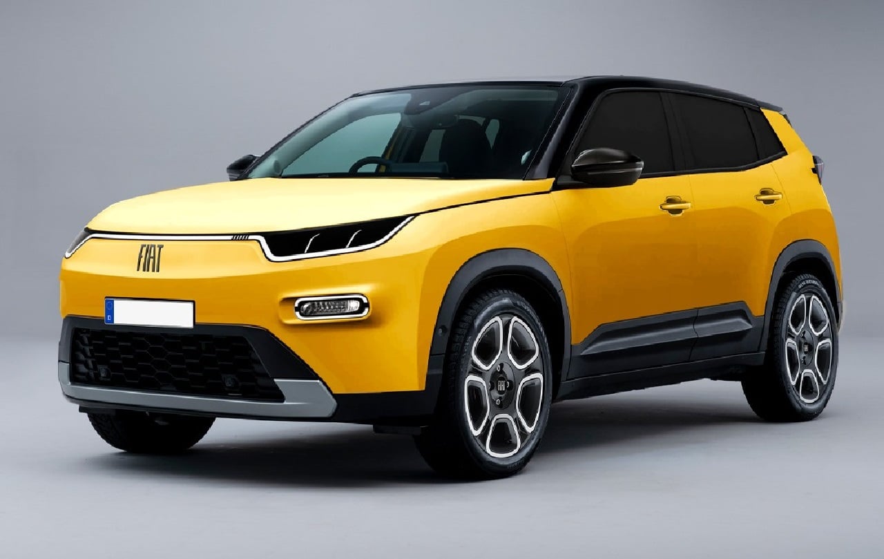 Nuova Fiat Panda: nuova ipotesi sulla base dei brevetti [RENDER]