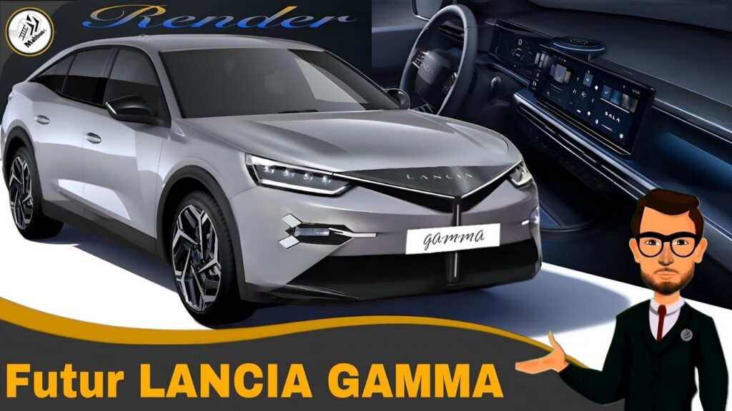 Nuova Lancia Gamma: sarà questo il suo design? [VIDEO RENDER]