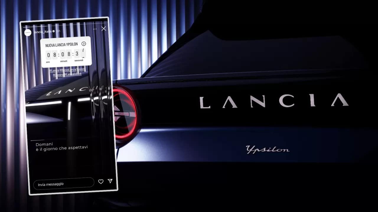 Nuova Lancia Ypsilon: misterioso countdown su Instagram, di cosa si tratta?