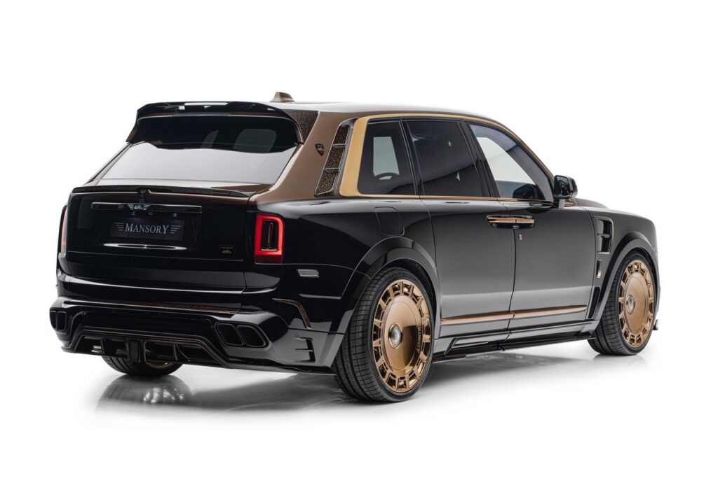 Linea D’Oro e Linea D’Arabo: la personalizzazione di Mansory per Rolls-Royce Cullinan