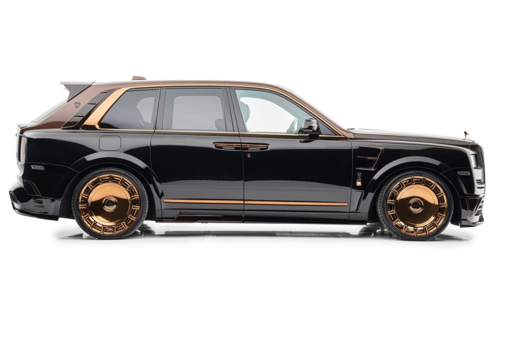 Linea D’Oro e Linea D’Arabo: la personalizzazione di Mansory per Rolls-Royce Cullinan