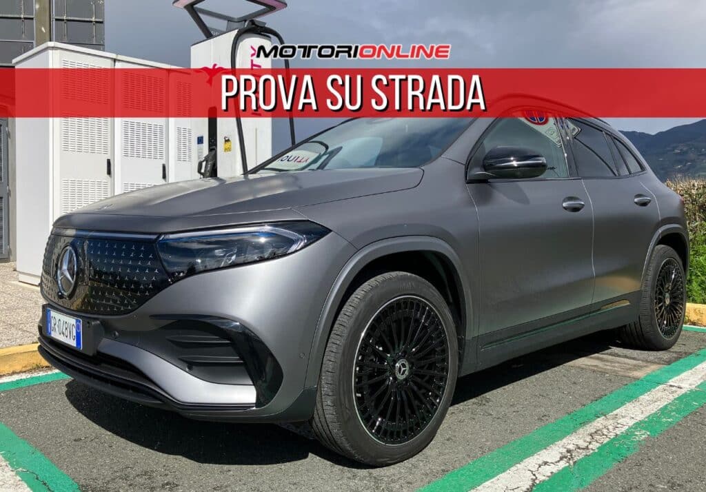 Mercedes EQA 2024: da Milano a Pisa con il SUV elettrico [FOTO]