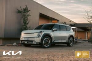 Kia conquista cinque iF Design Awards 2024 e il riconoscimento Gold con EV9