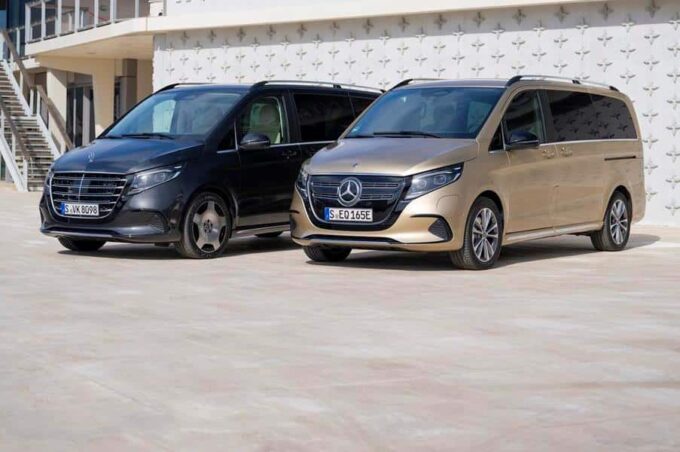 Mercedes EQV e Classe V 2024: i monovolume della Stella si fanno ancora più premium [FOTO]