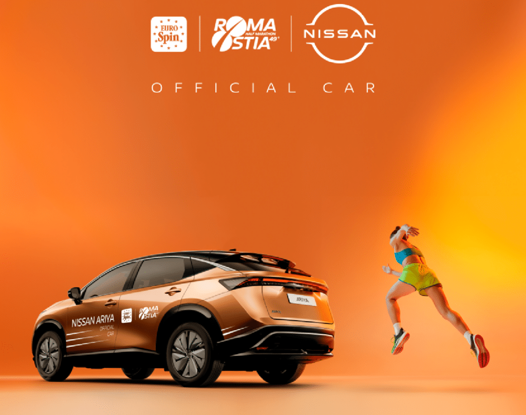 Nissan sponsor automotive esclusivo della RomaOstia Half Marathon