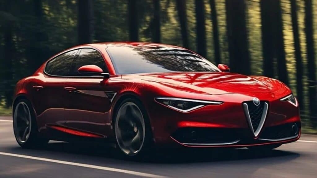 Alfa Romeo Giulia Quadrifoglio EV 2026: in un video viene immaginata così [RENDER]