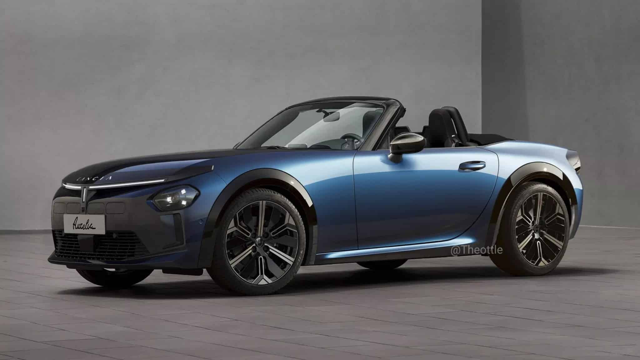 Nuova Lancia Aurelia Spider: belle sorprese nel futuro di Lancia? [RENDER]
