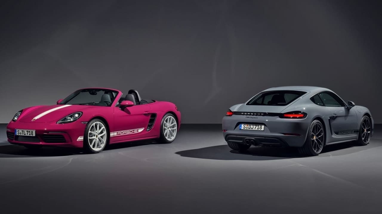 Porsche 718 Cayman e Boxster
