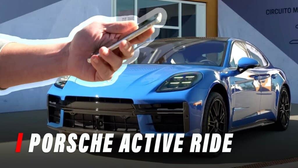 Porsche Panamera 2024: ecco di cosa è capace il suo sistema Active Ride [VIDEO]