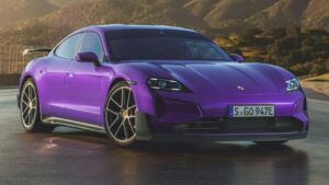 Porsche Taycan Turbo GT: la mostruosa elettrica da 1.018 CV [FOTO e VIDEO]