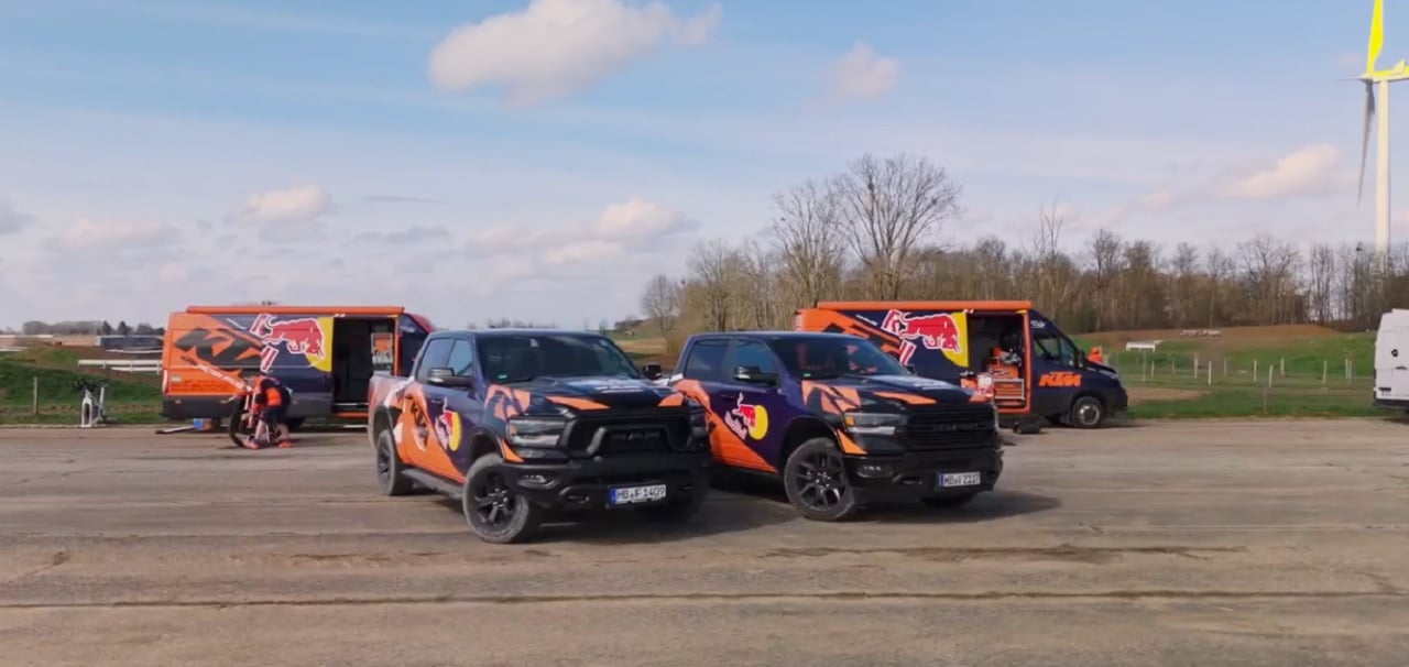 Ram Trucks Europe rinnova la partnership con Red Bull KTM Factory Racing