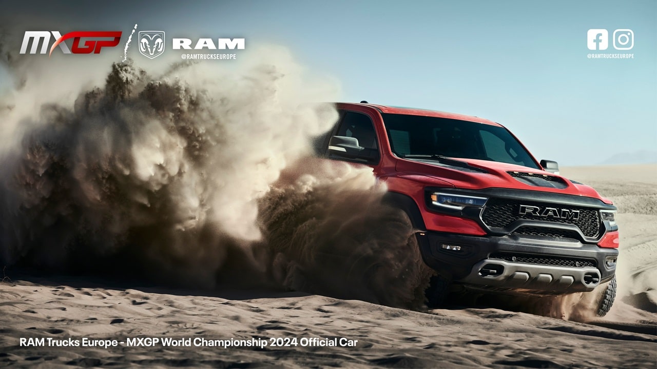 Ram Trucks Europe: anche nel 2024 sarà partner ufficiale del Campionato Mondiale MXGP
