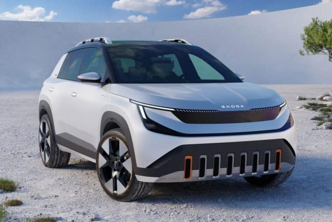 Skoda Epiq: il nuovo City SUV elettrico che avrà un prezzo da 25.000 € [FOTO]