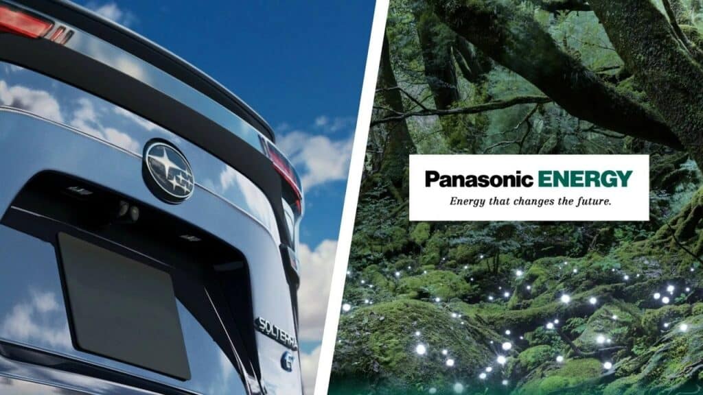 Subaru e Panasonic Energy annunciano accordo per le batterie cilindriche agli ioni di litio