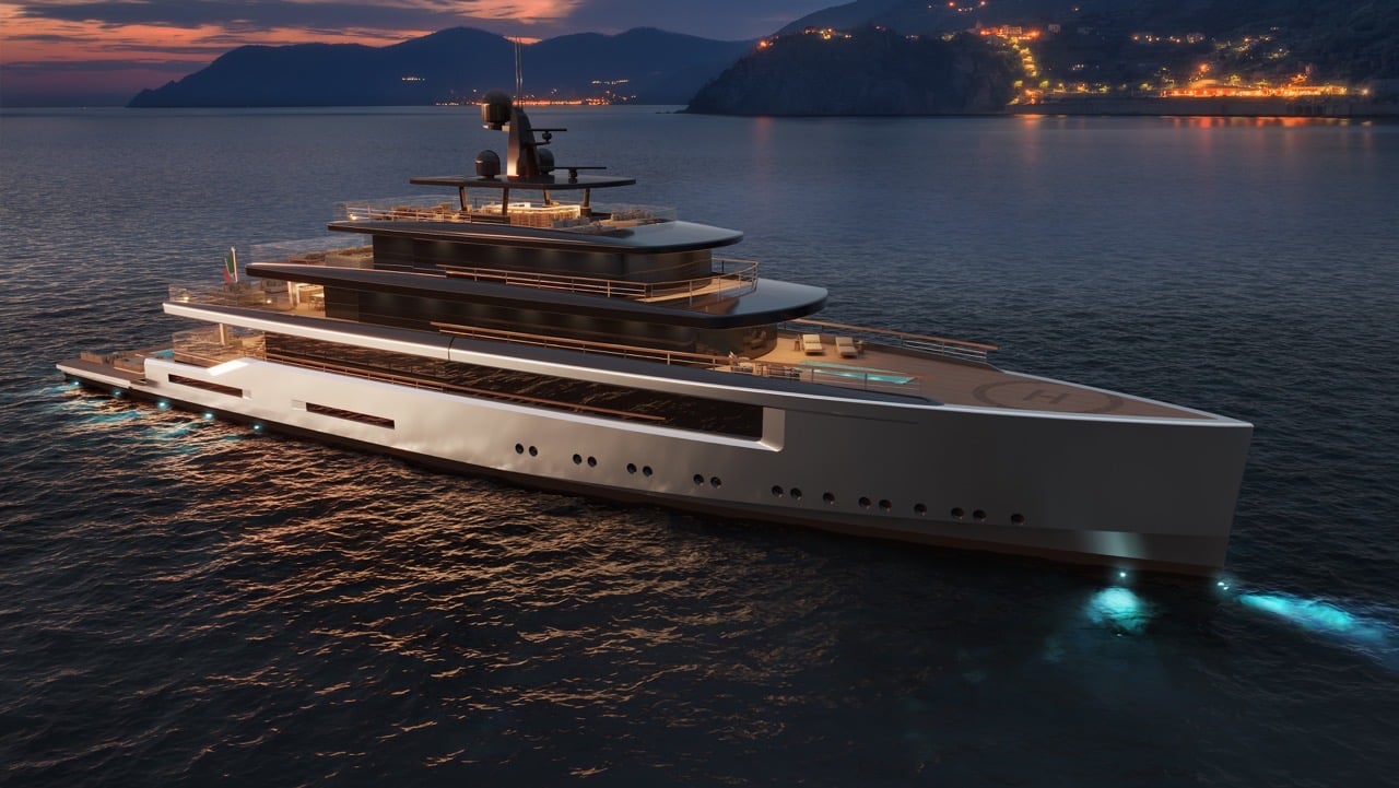 Tankoa Yachts Milano: il nuovo 70 metri di lusso [FOTO]