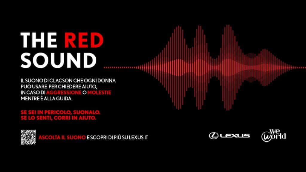 Lexus: il progetto ‘The Red Sound’ a sostegno delle donne