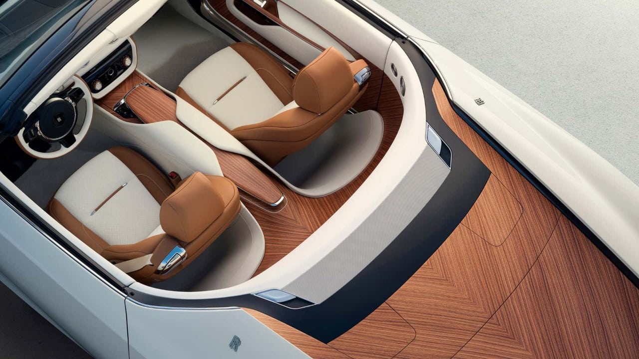 Rolls Royce Droptail Arcadia interior