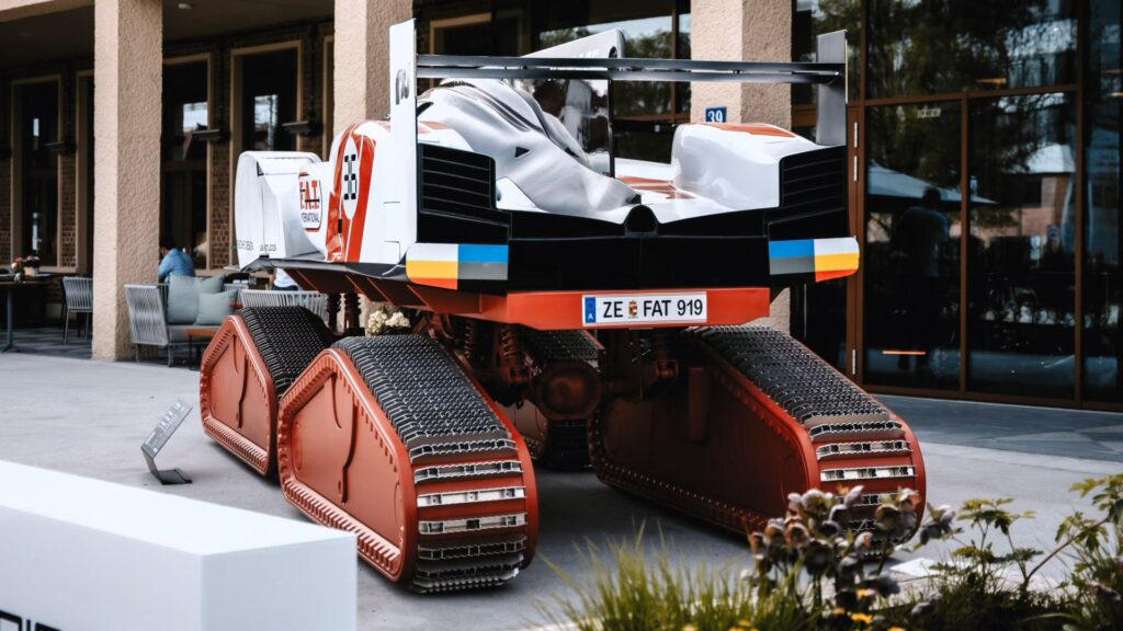 Here's how to turn a Porsche 919 Le Mans into a snow cat