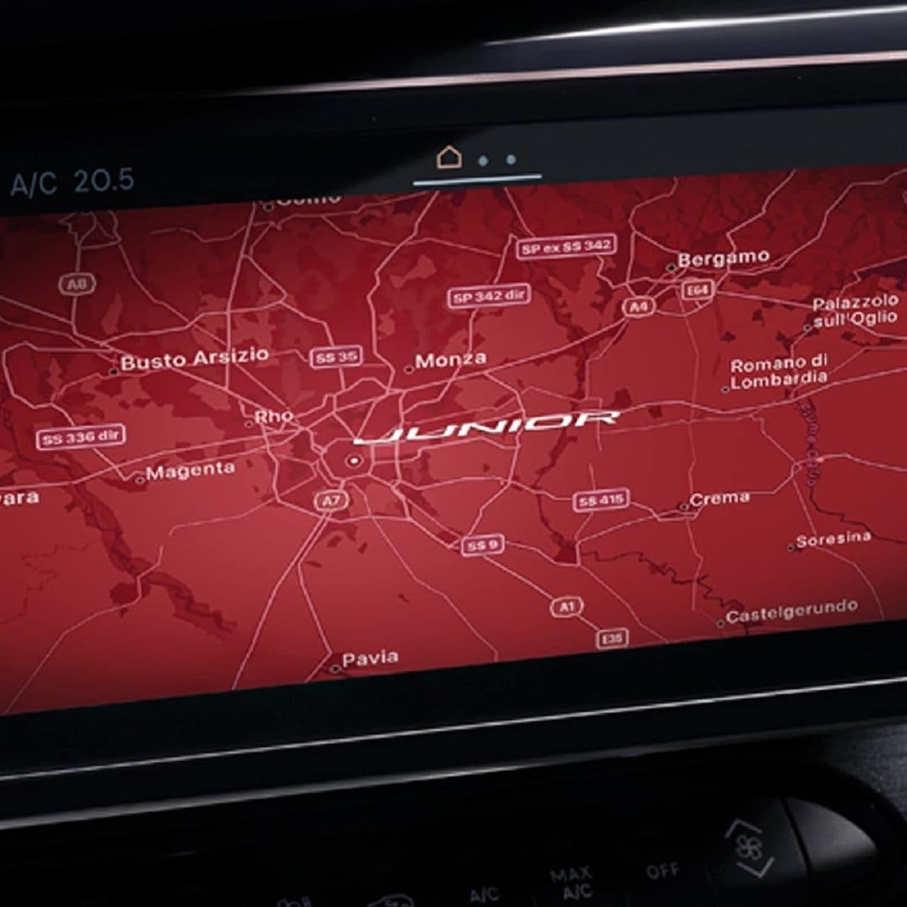 Ironia Alfa Romeo: Milano diventa Junior anche sulle mappe