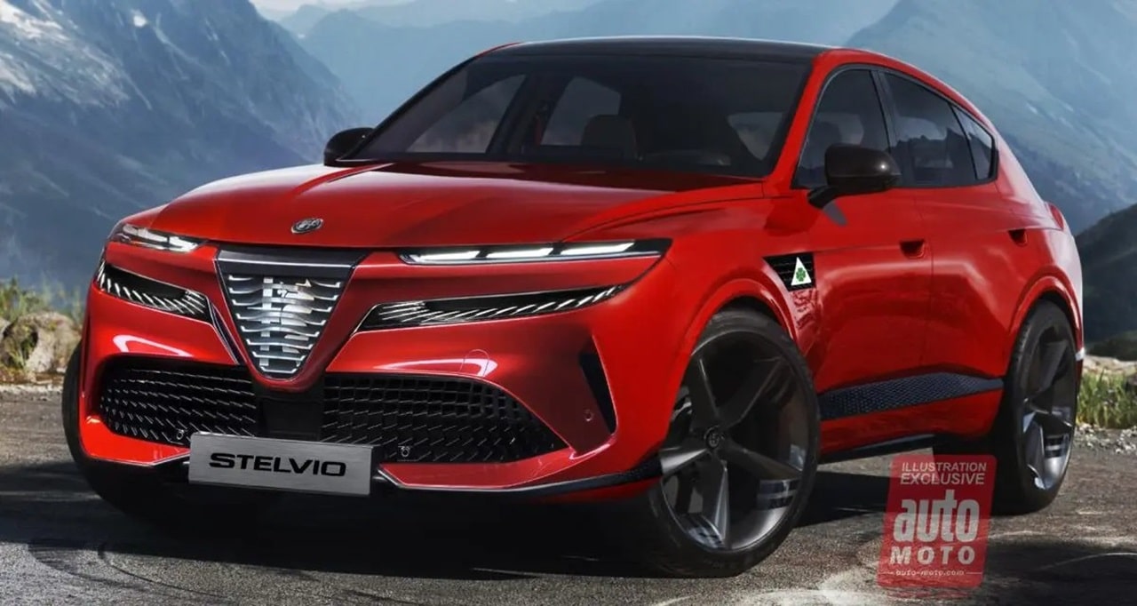 Nuova Alfa Romeo Stelvio: sarà questo il design della versione da 1.000 cavalli? [RENDER]