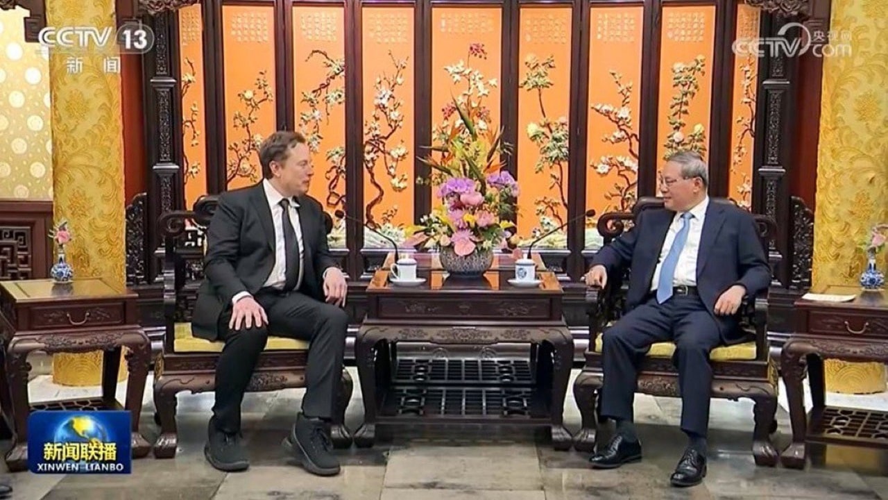 Elon Musk in Cina ha incontrato il premier Li Qiang