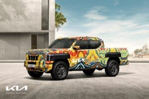 Kia Tasman: svelato un inedito camouflage