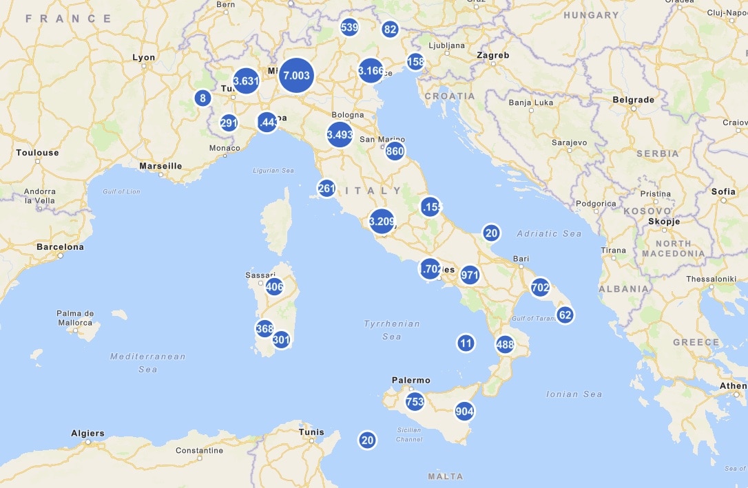Auto elettriche: arriva PUN, il sito per trovare le colonnine in Italia