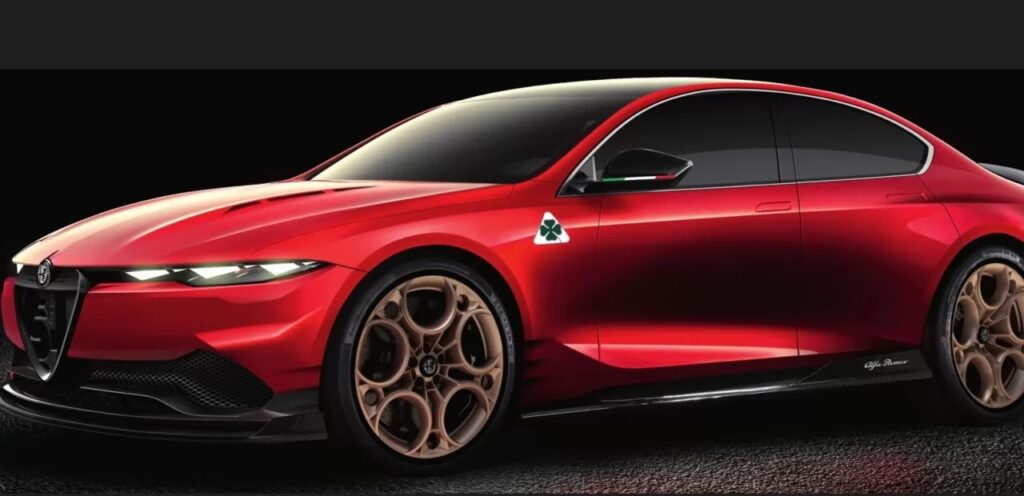 Alfa Romeo Giulia Quadrifoglio 2026: avrà 1.000 cavalli e uno stile che ricorderà Tesla Model 3? [RENDER]