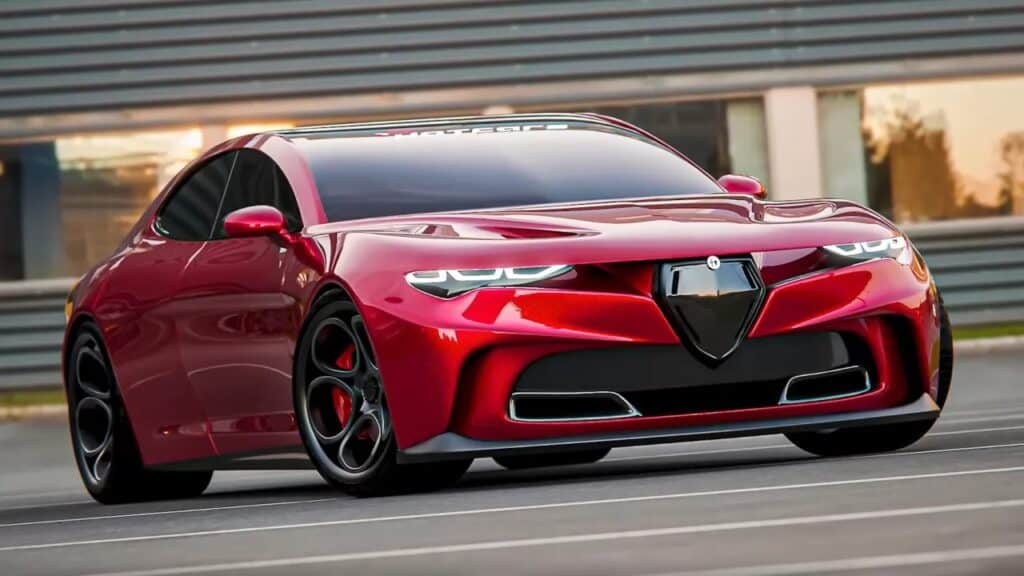 Nuova Alfa Romeo Giulia: ecco come sarebbe su base Dodge Charger [RENDER]