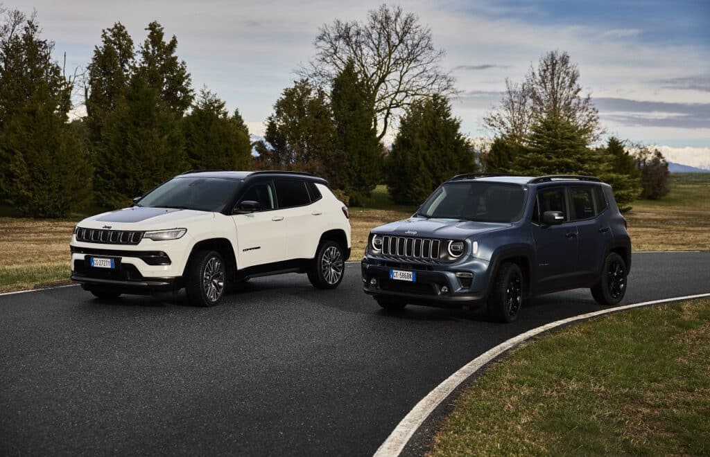 Jeep Renegade e Compass e-Hybrid rubano la scena all’e-Hybrid International Media Drive di Balocco