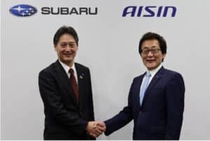 Subaru e Aisin svilupperanno insieme eAxle per veicoli elettrificati