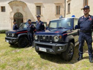 Suzuki Jimny: quattro unità consegnate ai Carabinieri dei Parchi Nazionali