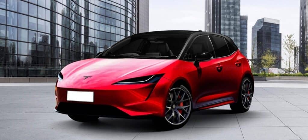 Tesla Model 2: rinviato il lancio dell’auto elettrica economica? [RENDER]