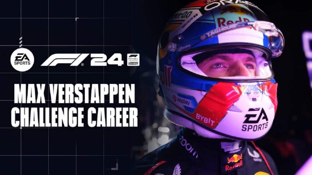 EA Sports F1 24: Electronic Arts annuncia l’esclusiva Max Verstappen Challenge