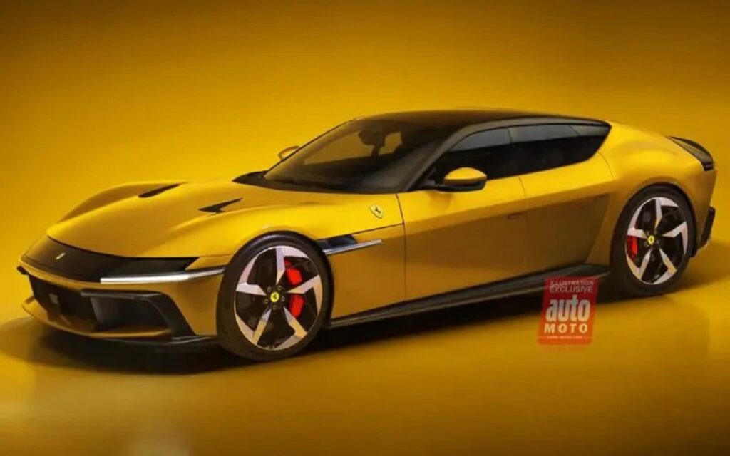 Ferrari 12Cilindri: ecco come sarebbe in versione 4 porte [RENDER]