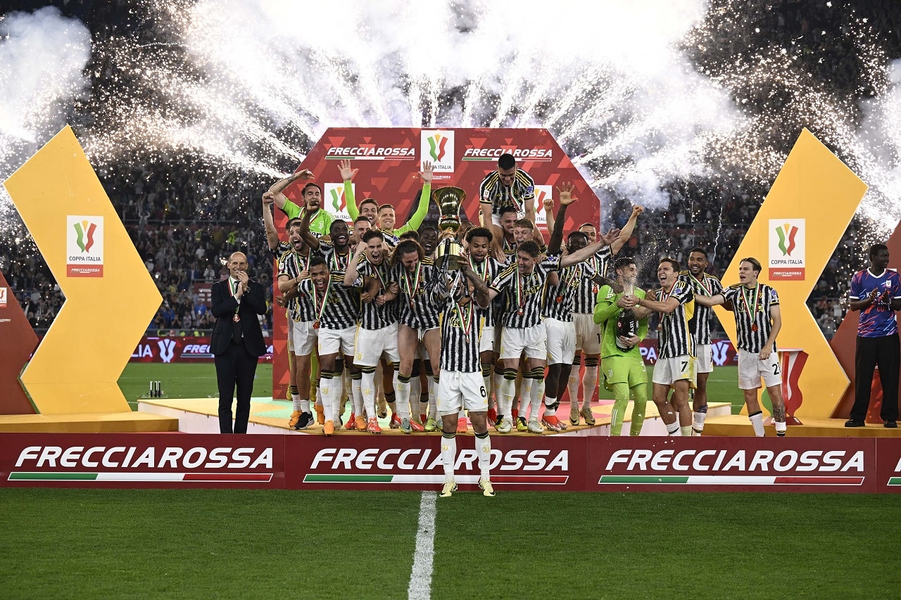 Jeep festeggia con la Juventus per la vittoria nella Coppa Italia 2024