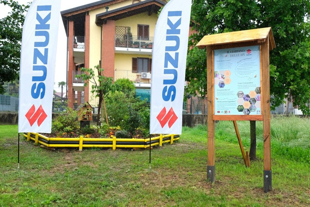 Suzuki: ecco il giardino delle Api per contribuire alla biodiversità