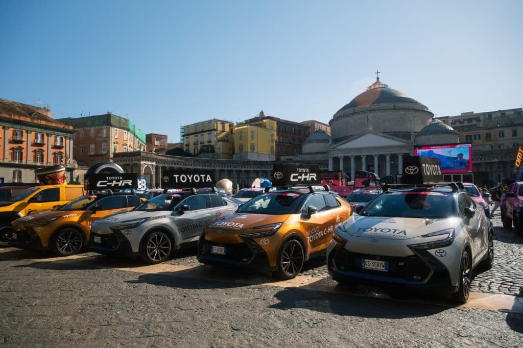 Per il sesto anno consecutivo Toyota è stata Mobility Partner e Official Car del Giro d’Italia