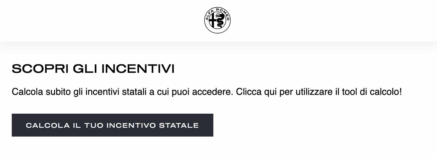 incentivi Alfa